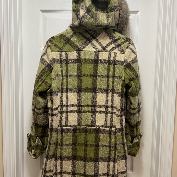 Tasha Polizzi for T.P. Saddleblanket & Co. Women's Small Long Coat Faux Fur Hood - Picture 5 of 5